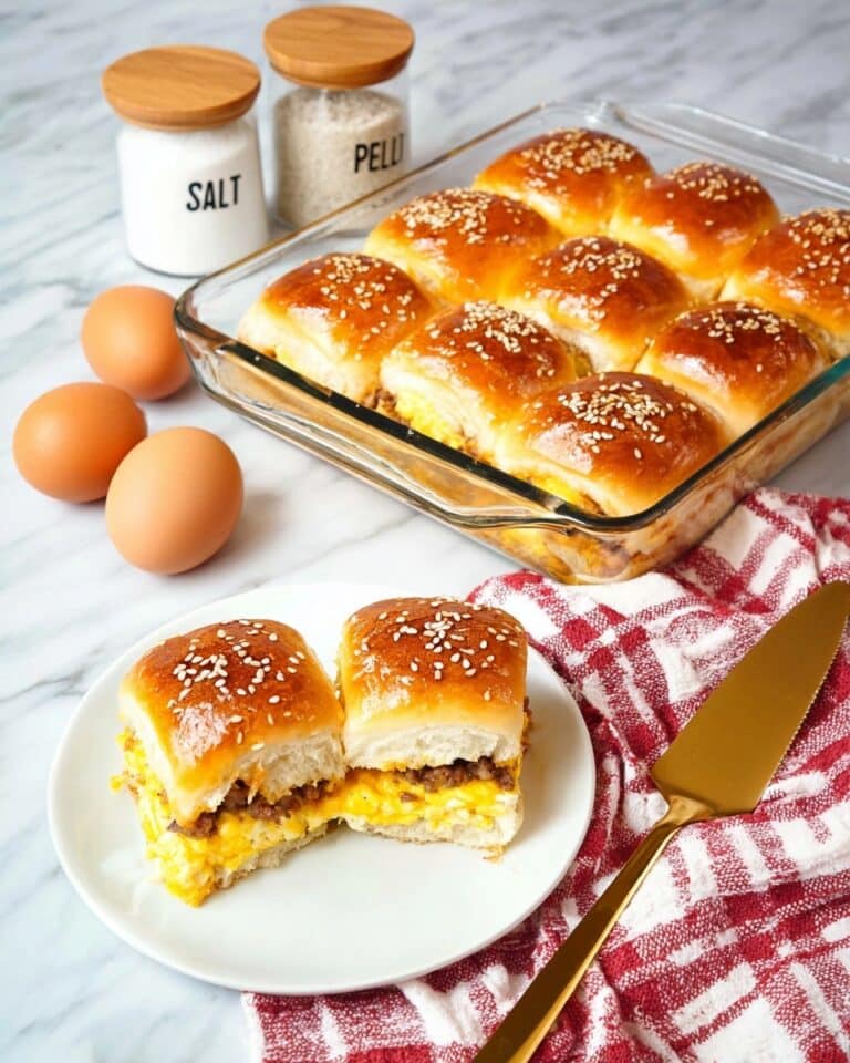 The Best Hawaiian Roll Breakfast Sliders Recipe Ever Recipe