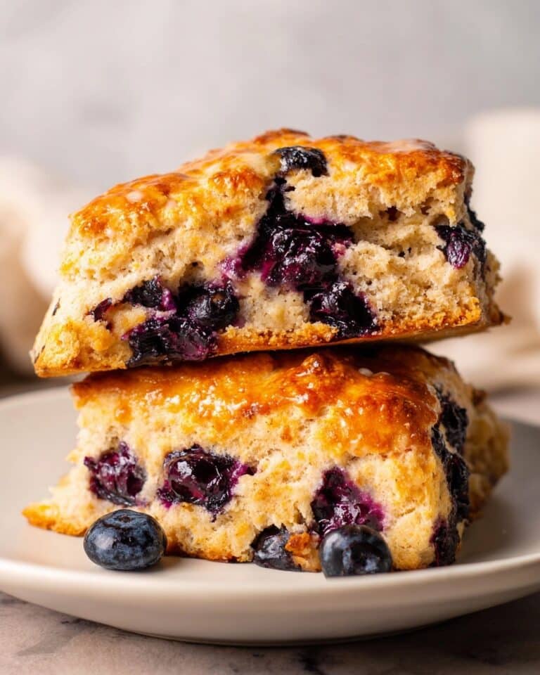 Blueberry Cottage Cheese Scones Recipe