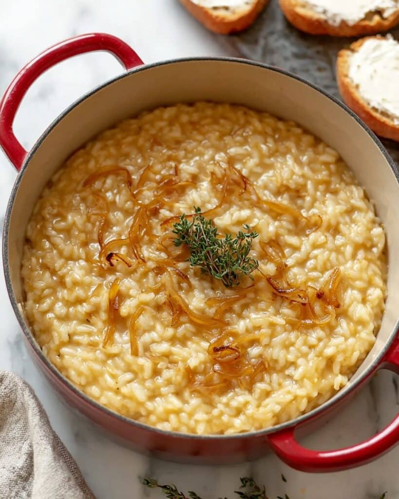 Perfect Caramelized Onion Risotto Recipe