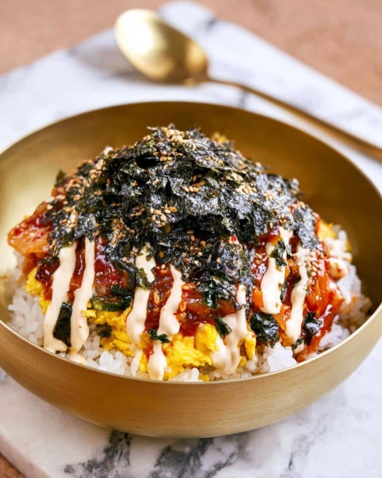 10-Minute Easy Korean Tuna Rice Recipe