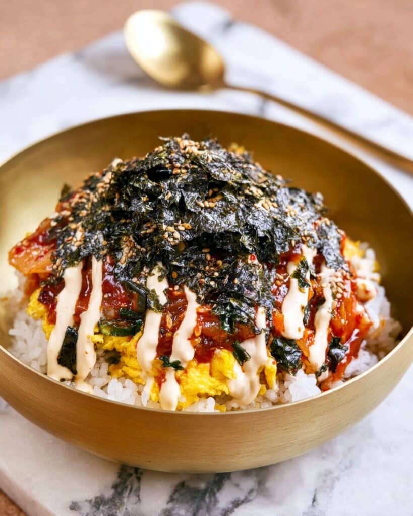 10-Minute Easy Korean Tuna Rice Recipe