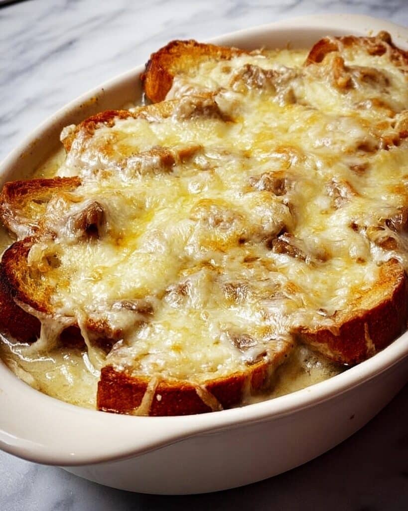 Cheesy Onion Casserole Recipe