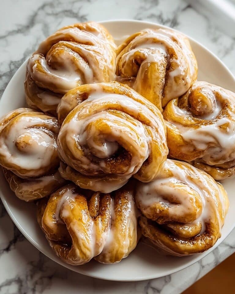 Cinnamon Knots with Coffee Icing Recipe