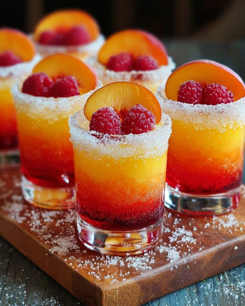 Peach Ring Pop Shots Recipe
