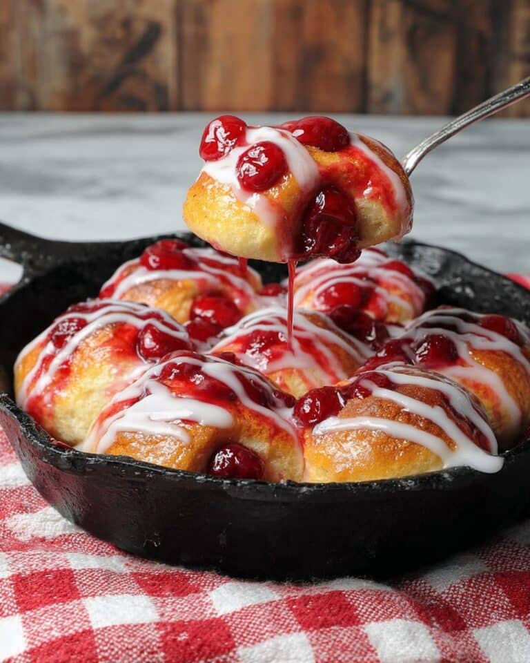 Cast Iron Cherry Cobbler Recipe