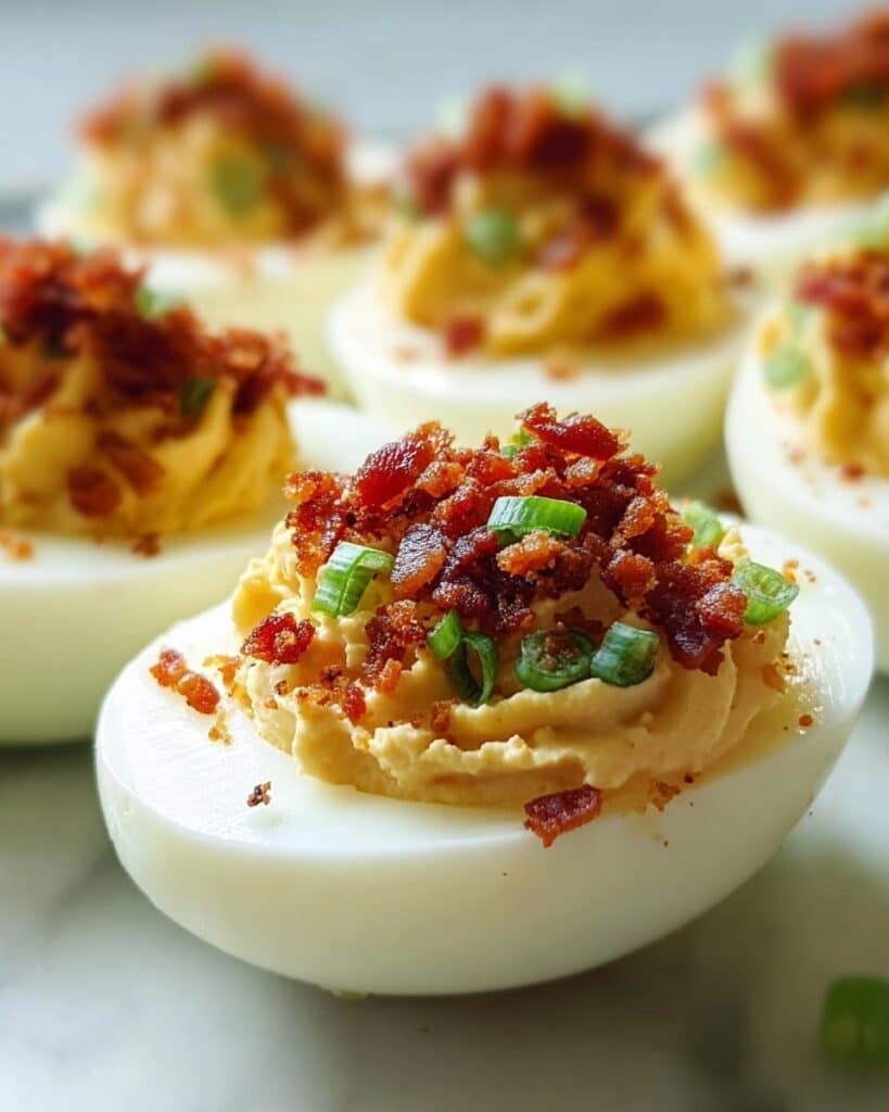 Irresistible Million Dollar Bacon Deviled Eggs Recipe