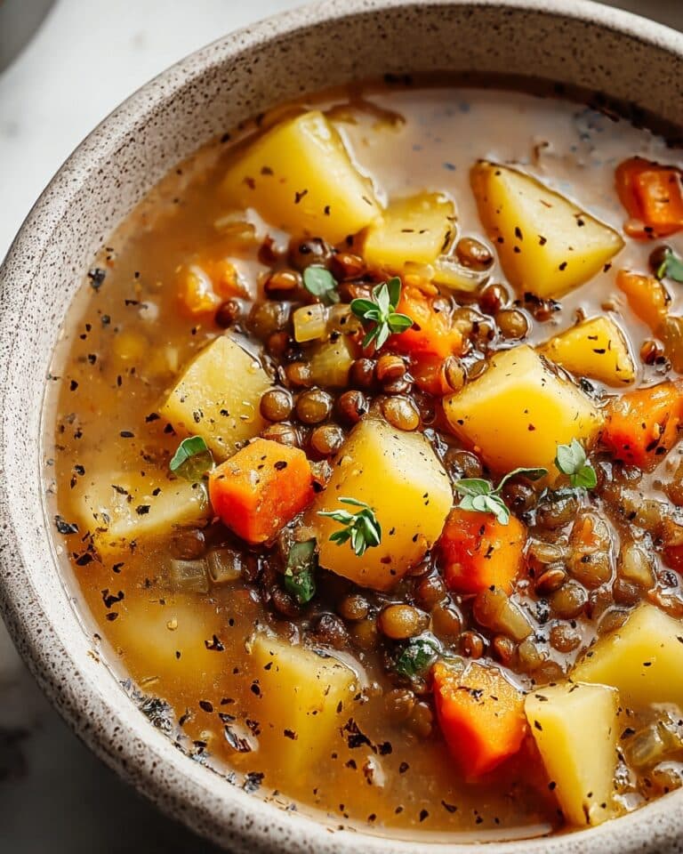 Hearty Lentil and Potato Soup Recipe