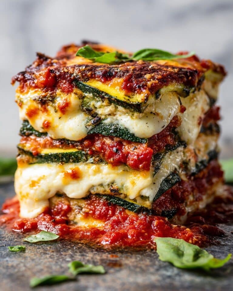Zucchini Ricotta Marinara Melts Recipe