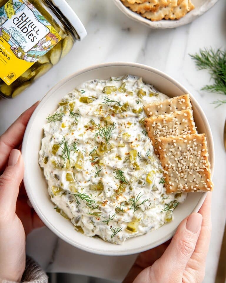 Dill Pickle Dip Recipe