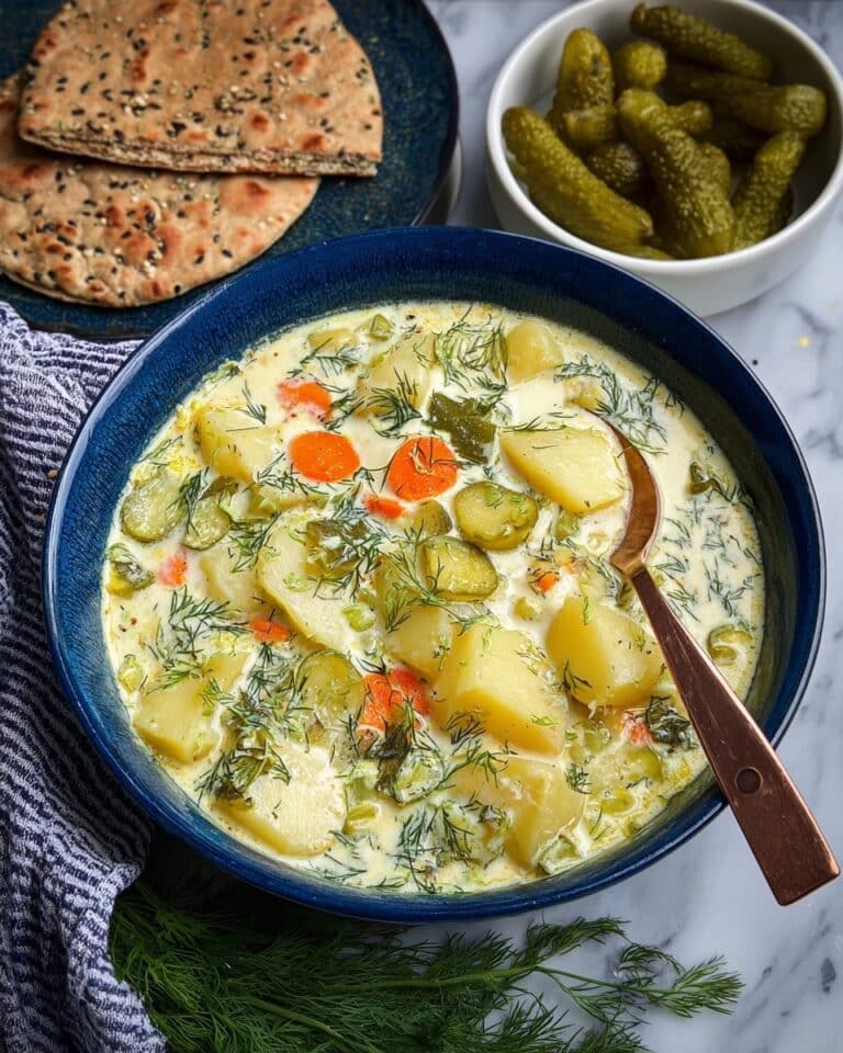 Creamy Dill Pickle Soup Recipe