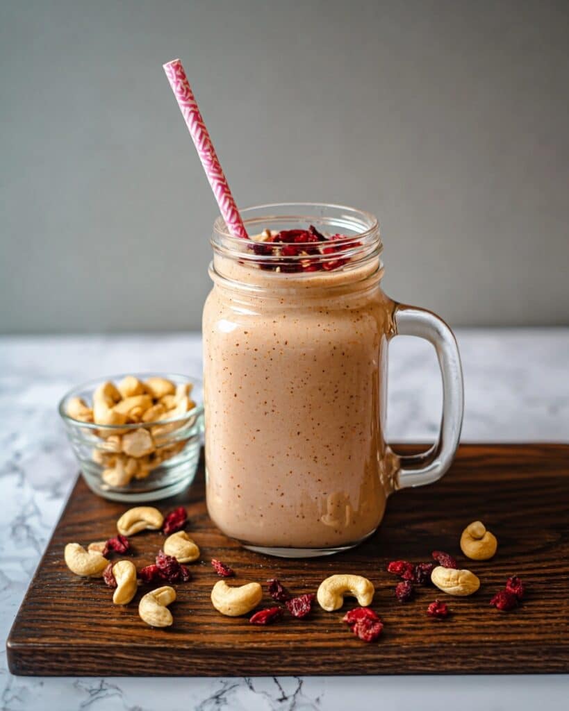 Cashew & Cranberry Smoothie Recipe
