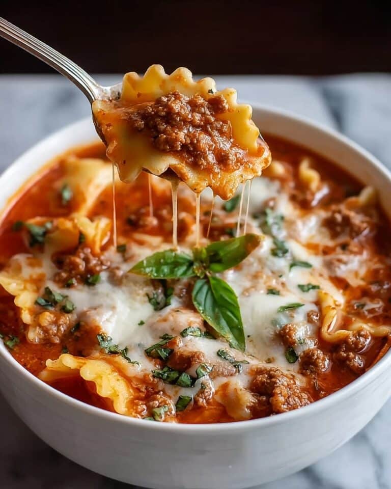 Easy Lasagna Soup Recipe