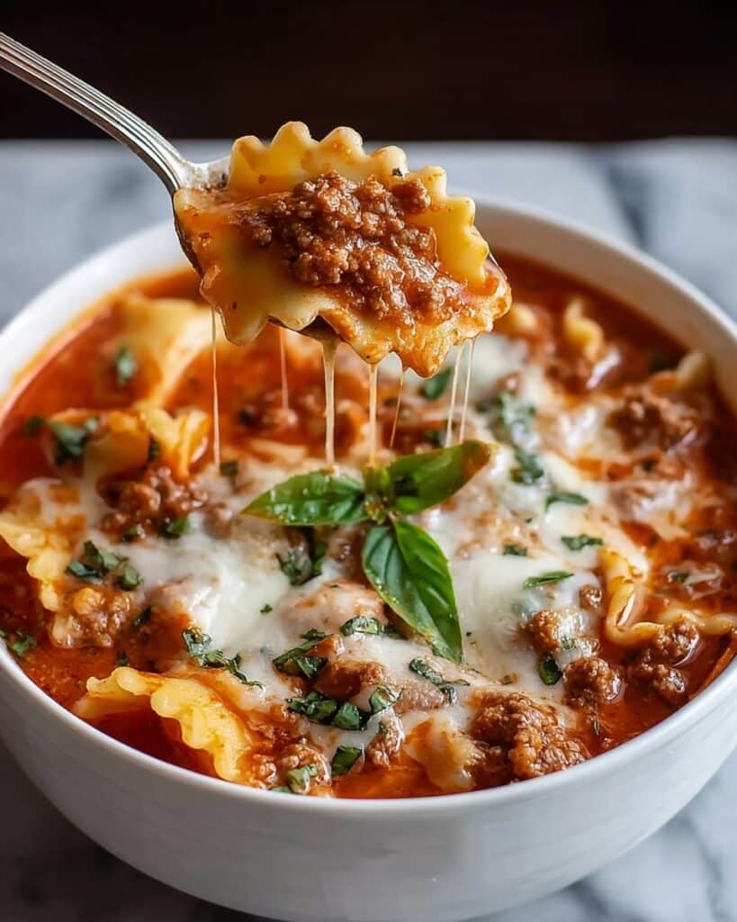 Easy Lasagna Soup Recipe