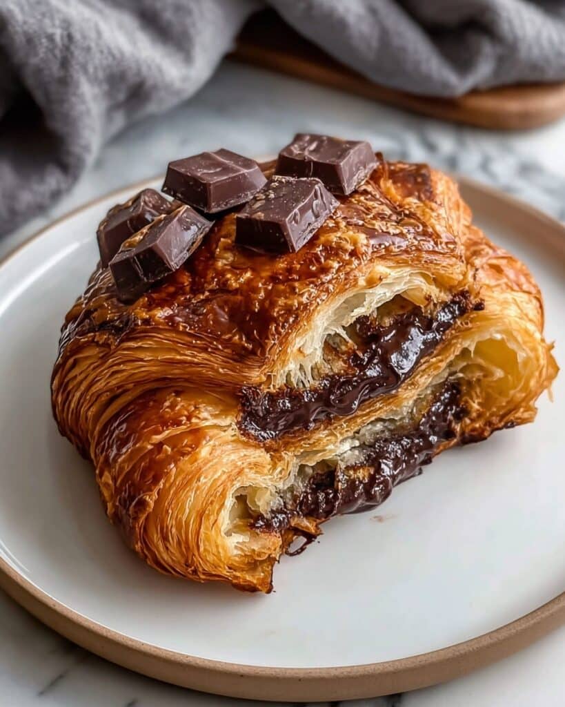 Irresistible Chocolate Croissant Breakfast Bake for Lazy Mornings Recipe