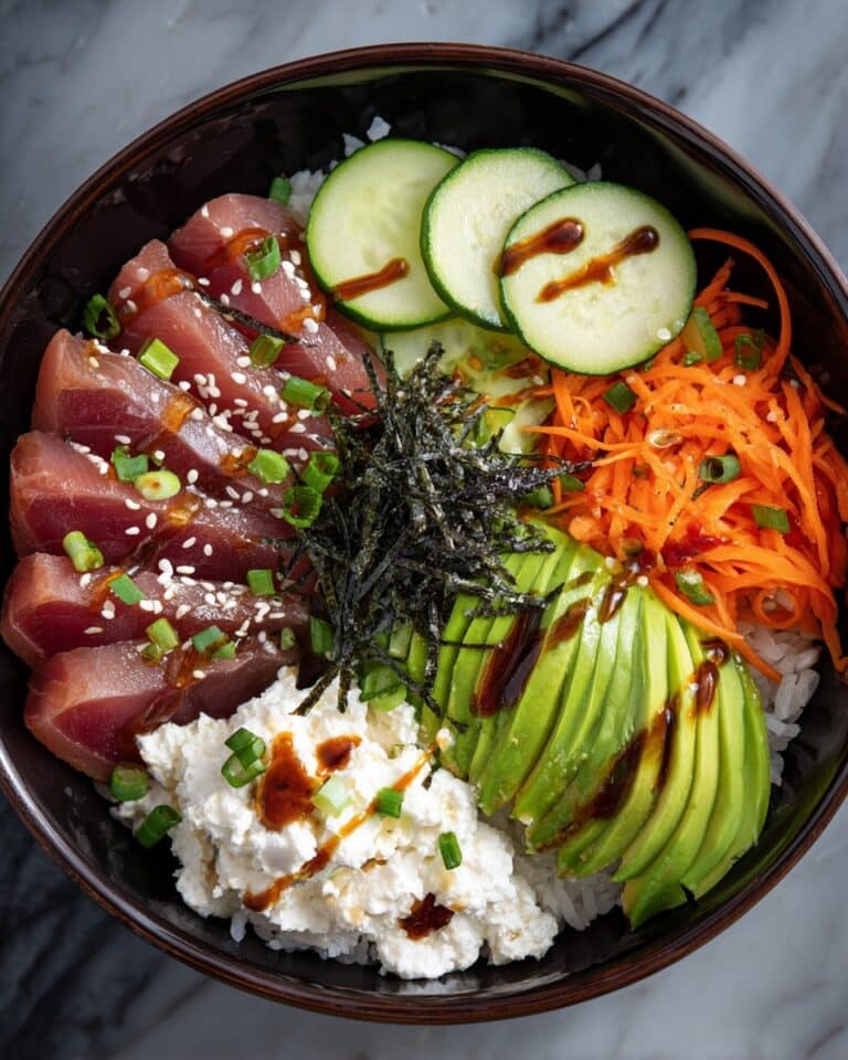 Sushi Cottage Cheese Bowl Recipe