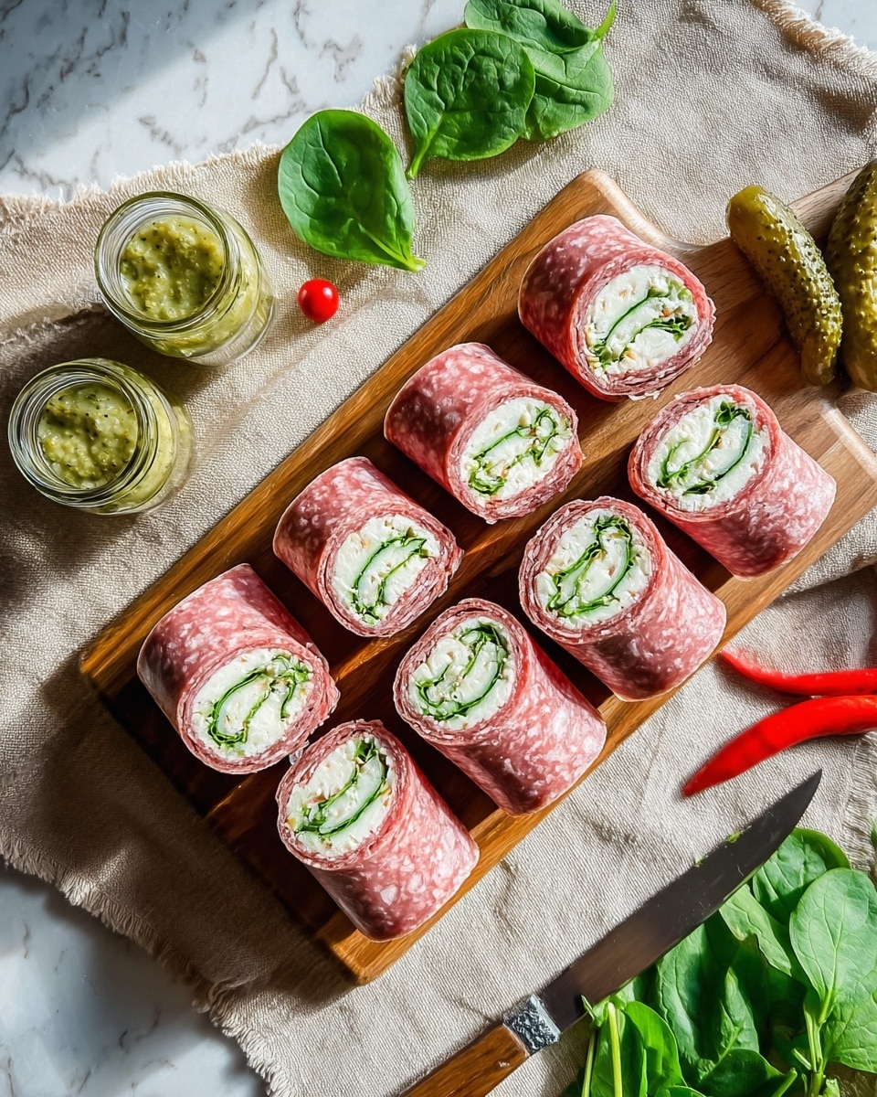 Irresistible Keto Salami Roll-Ups for Easy Snacking Recipe