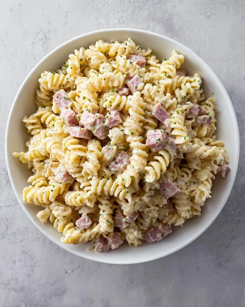 Ham & Cheddar Instant Pot Pasta Recipe