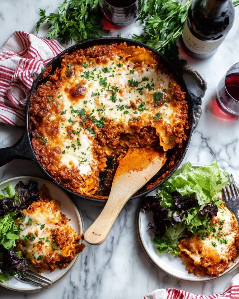 Easy Skillet Lasagna Recipe