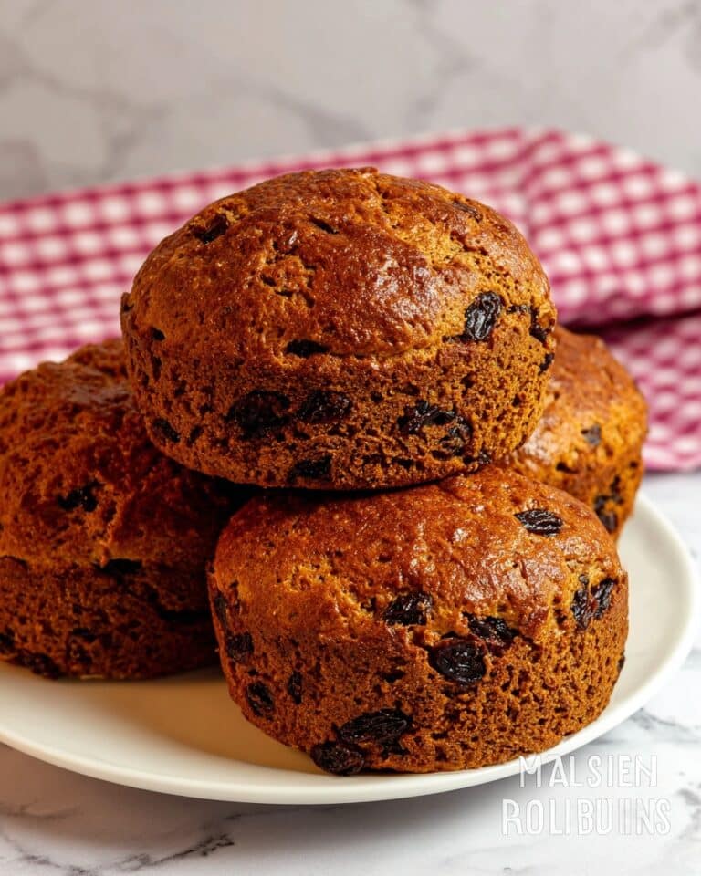Molasses Raisin Buns Recipe