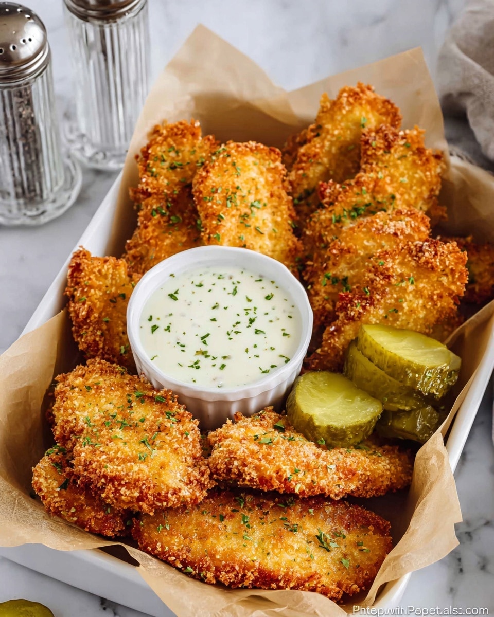 Crispy Fried Pickles Recipe