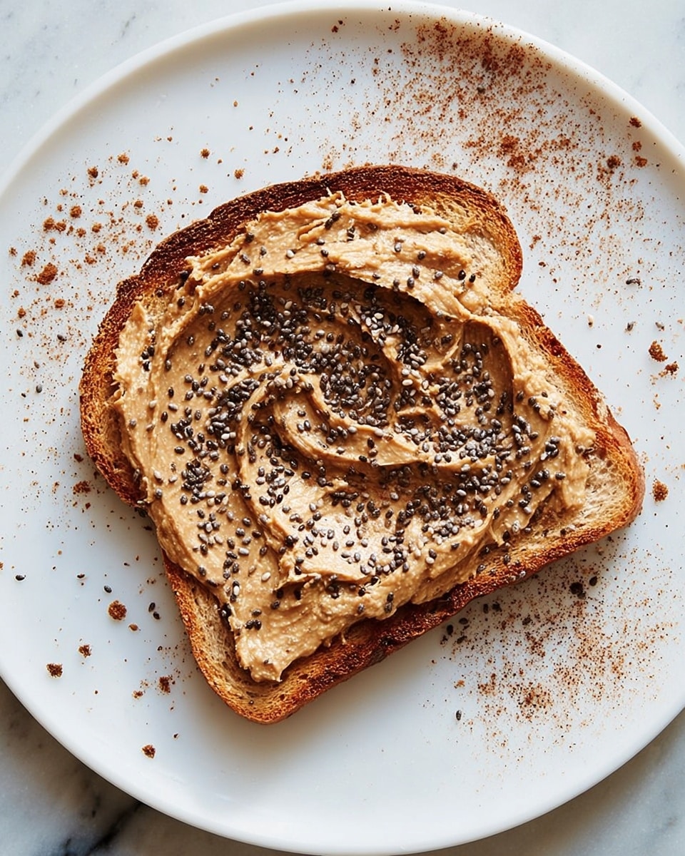 Almond Butter and Chia Toast Recipe