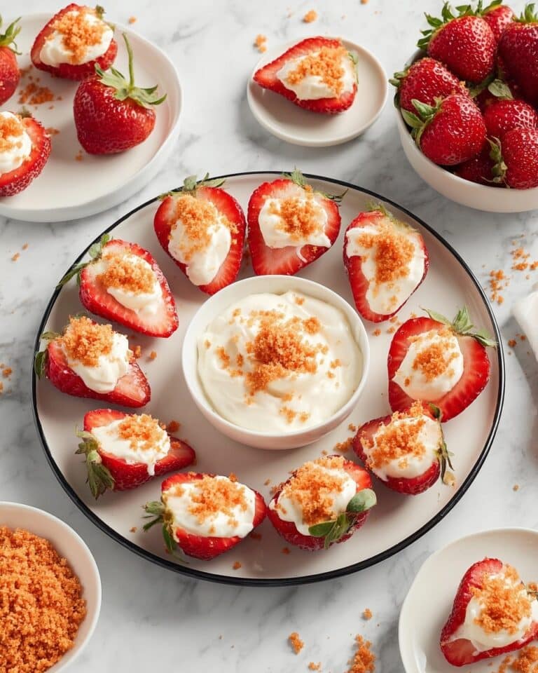 Deviled Strawberries Recipe
