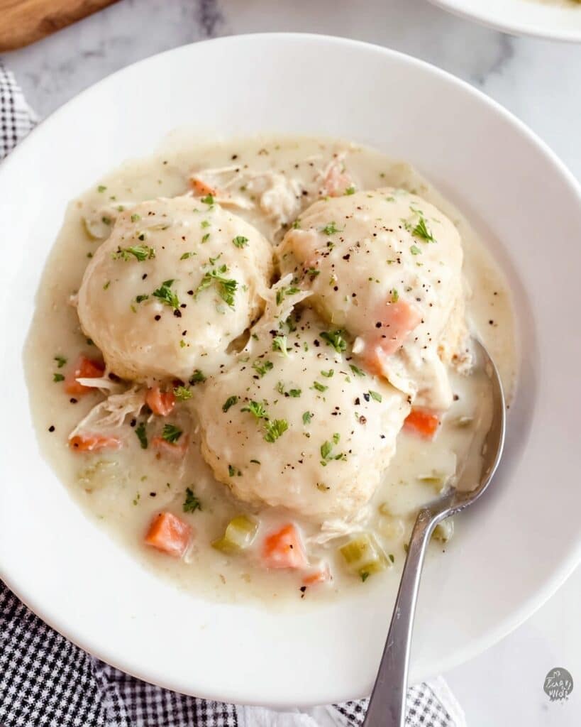 Hearty Chicken and Dumplings Recipe