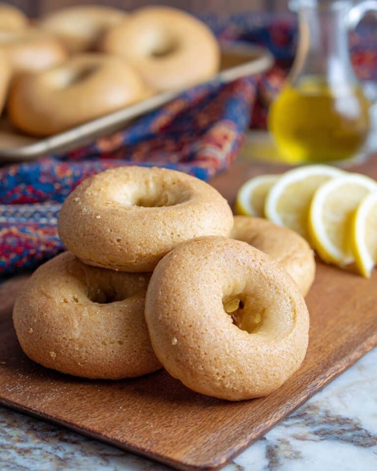 Twabaa: Lemon Zest Olive Oil Cookies with Orange Blossom and Sugar Recipe