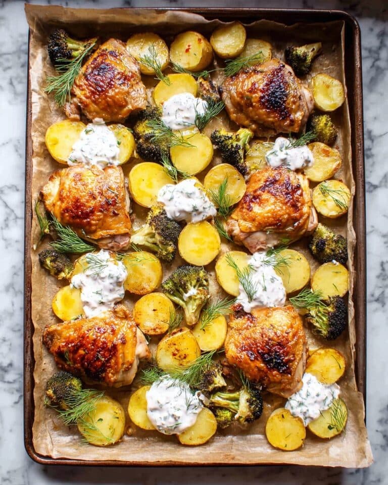 Sheet Pan Paprika Chicken Recipe