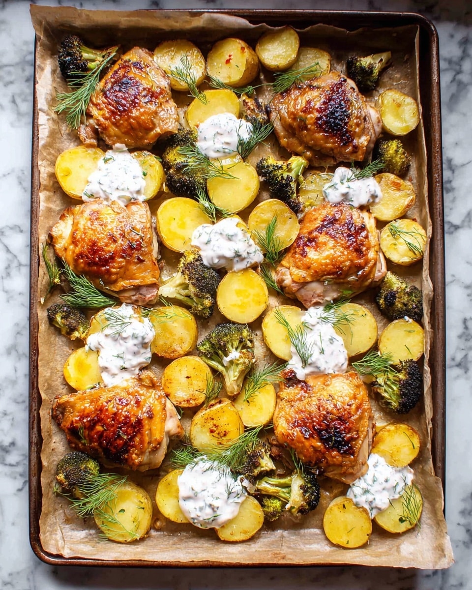 Sheet Pan Paprika Chicken Recipe