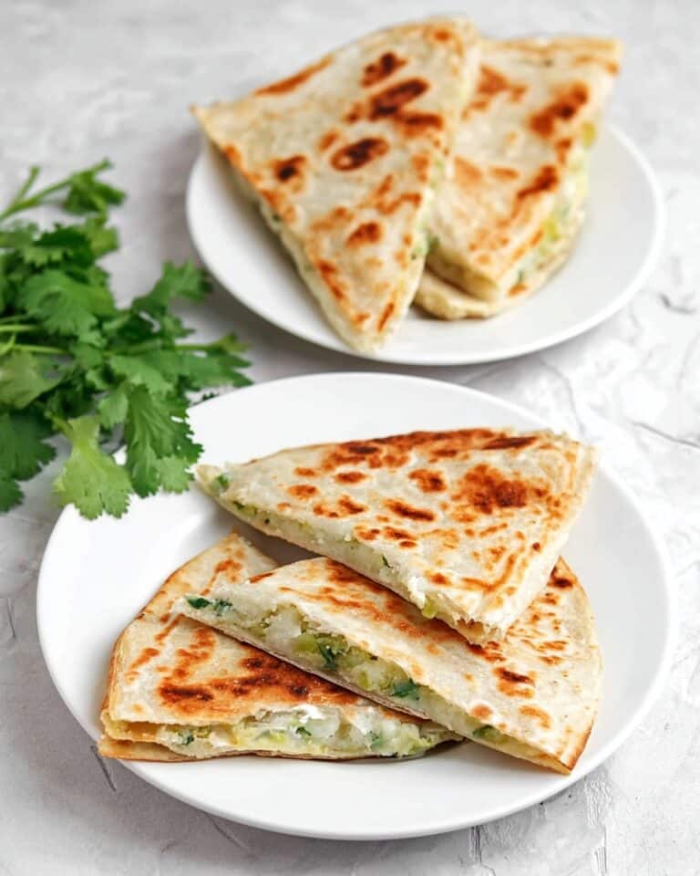 Boulanee Katchalu (Potato and Herb Stuffed Flatbread) Recipe