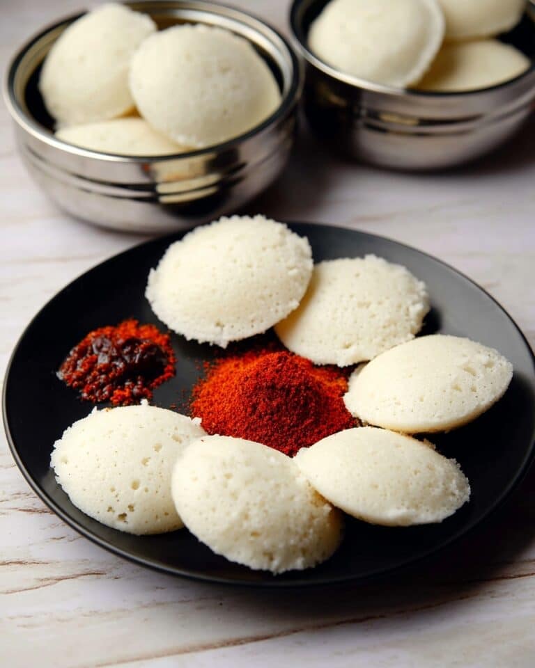 Fermented Rice Cake (Idli) Recipe