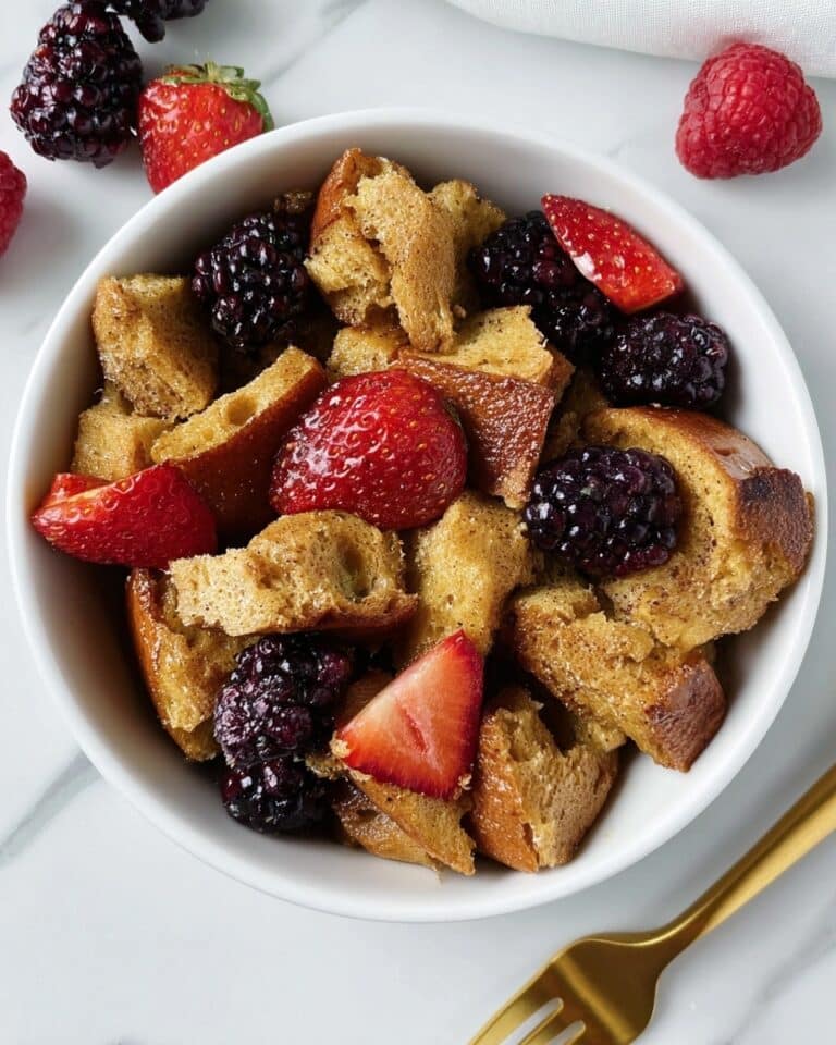 Single Serve Protein French Toast Bake Recipe