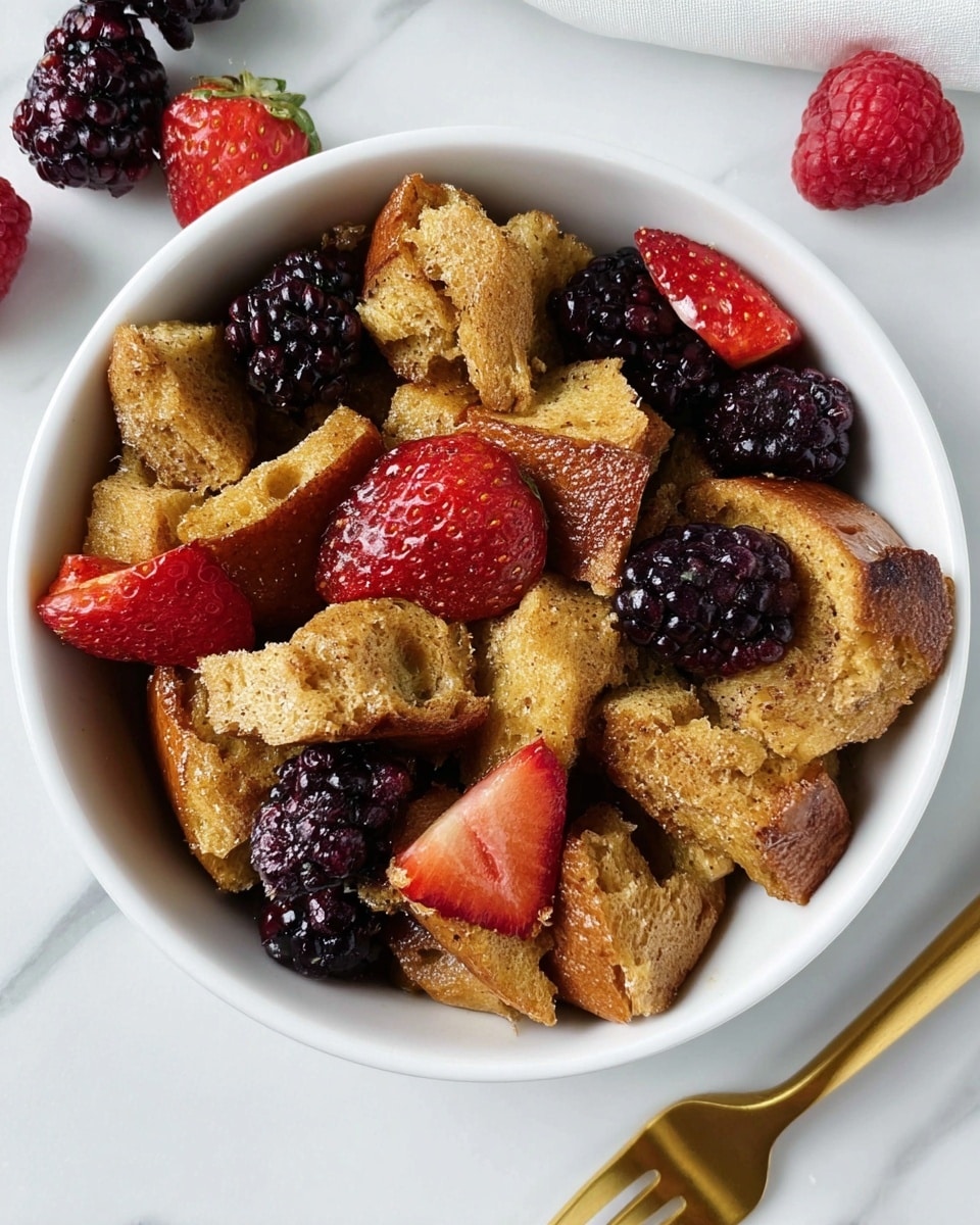 Single Serve Protein French Toast Bake Recipe