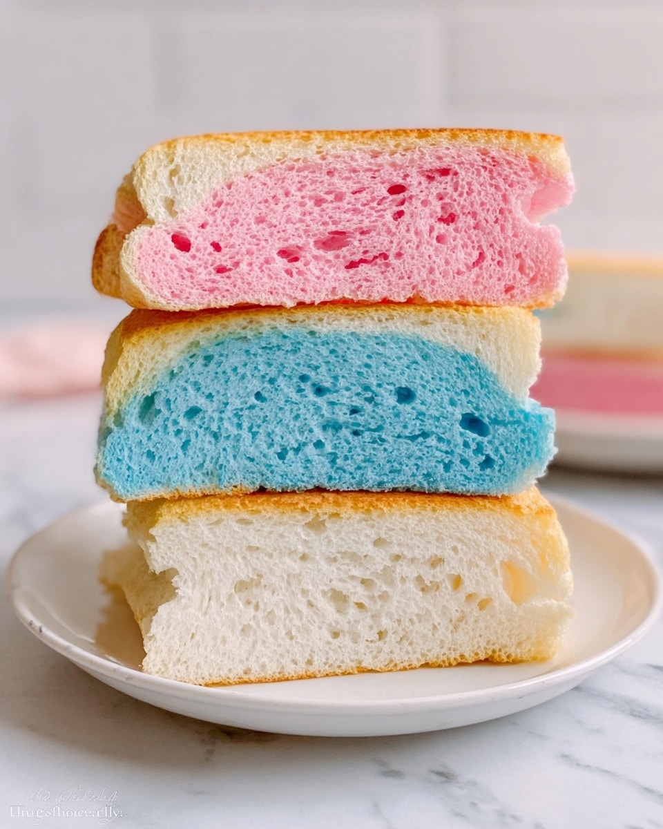 Rainbow Unicorn Cloud Bread Recipe