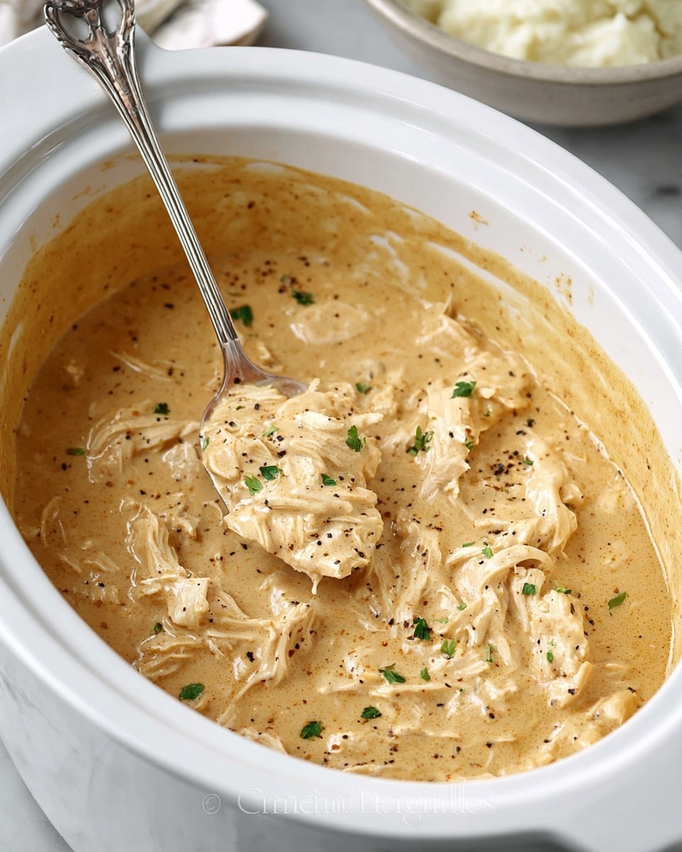 Crockpot Chicken and Gravy Recipe
