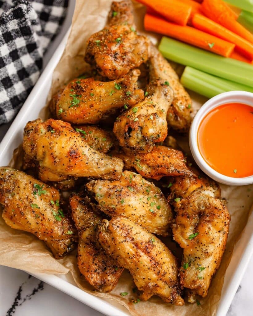 Crispy Baked Chicken Wings Recipe
