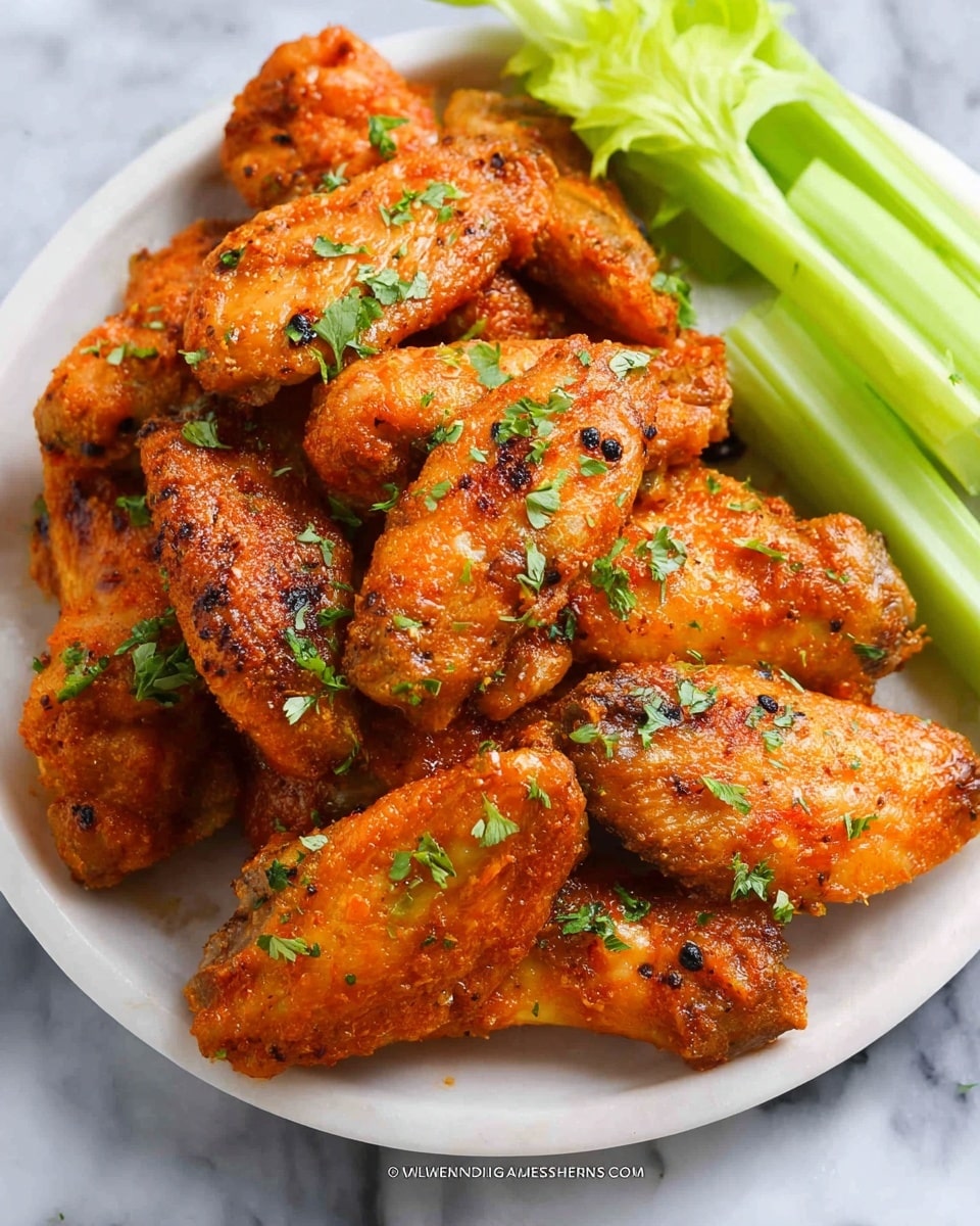 This image shows a close-up of many cooked chicken wings covered in a thick, orange-red sauce. The wings are arranged in a single layer on a white surface lined with shiny foil. The sauce glistens and pools slightly around the wings, showing a smooth and sticky texture. The wings have a crispy look and vary in shape, including drumettes and flats, all uniformly coated with the sauce. The background has a white marbled texture that adds a clean and bright feel to the image. photo taken with an iphone --ar 4:5 --v 7