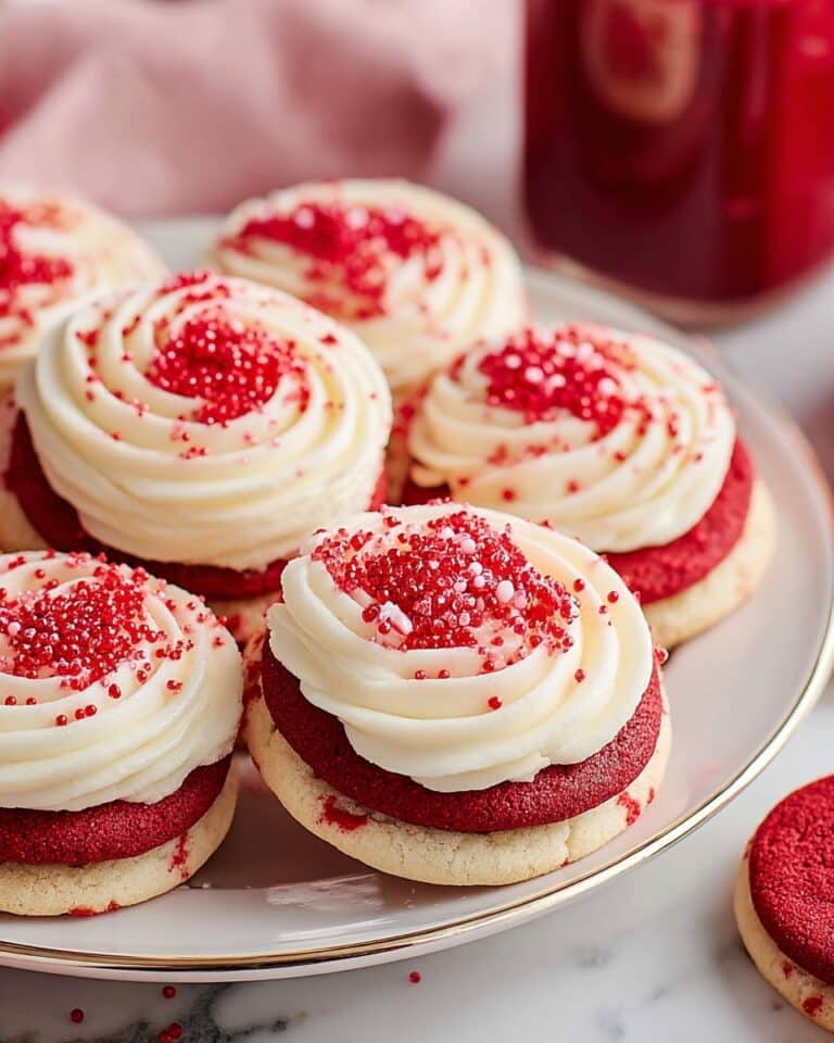 Red Velvet Sugar Cookies Recipe
