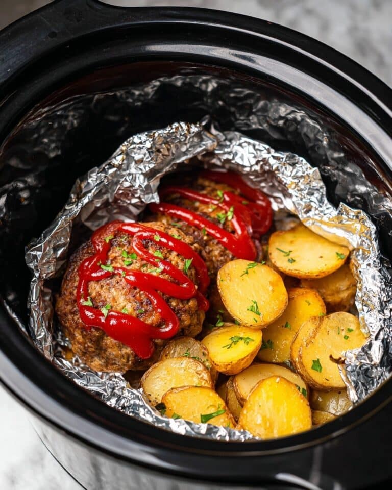 Hobo Dinner in the Slow Cooker Recipe