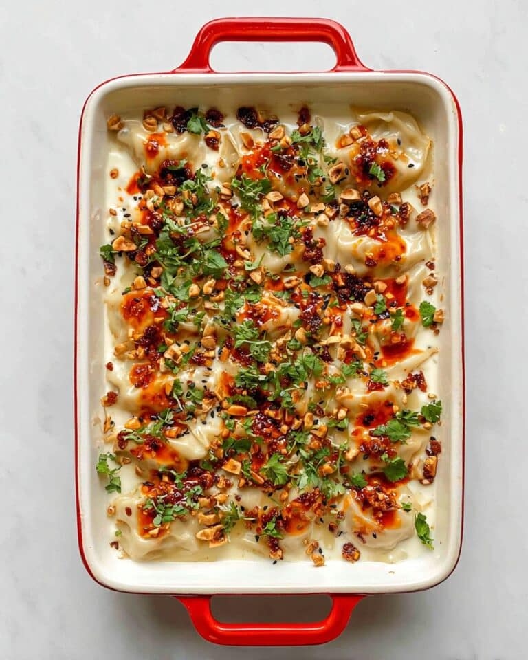 Viral Dumpling Lasagna Recipe