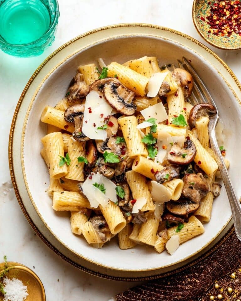 Brown Butter Mushroom Pasta Recipe