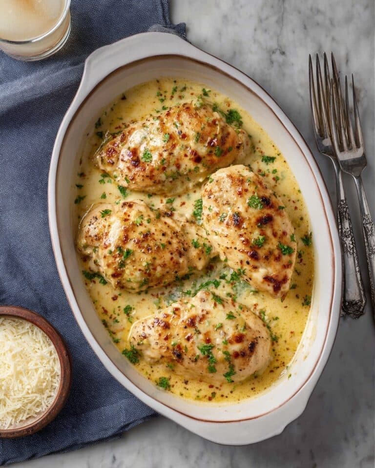 Melt in Your Mouth Parmesan Garlic Chicken Recipe
