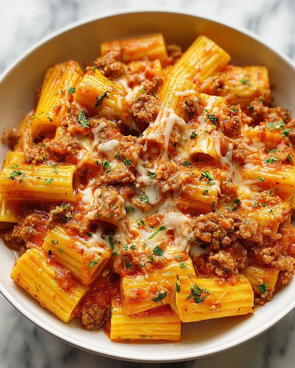 Creamy Rigatoni with Boursin Cheese Recipe