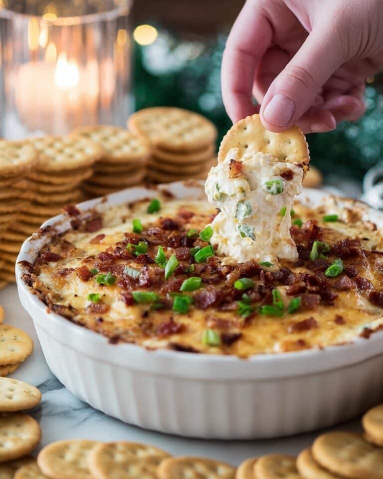Hot Smoked Gouda Bacon Dip Recipe